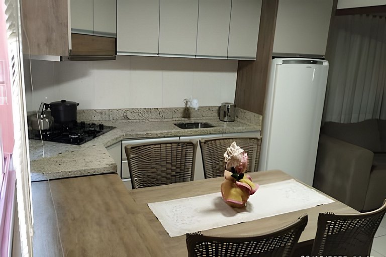 Casa Terrea 2 Quartos em Concordia com Ar