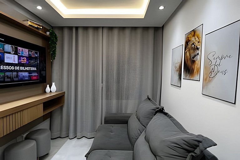 Apê 2/4 prático e aconchegante | Carnaval Salvador