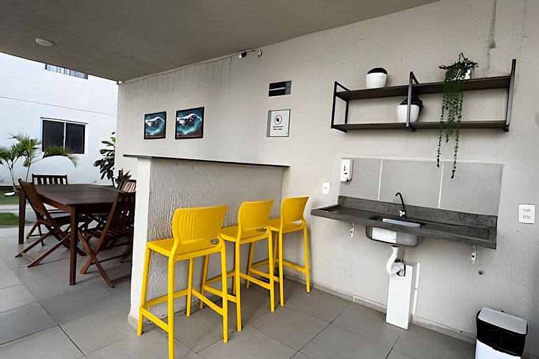 Apê 2/4 prático e aconchegante | Carnaval Salvador