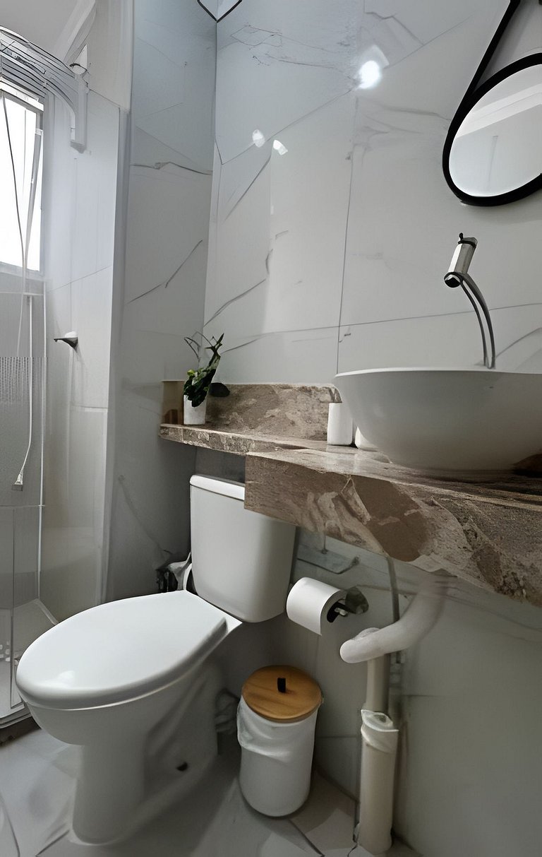 Apê 2/4 prático e aconchegante | Carnaval Salvador