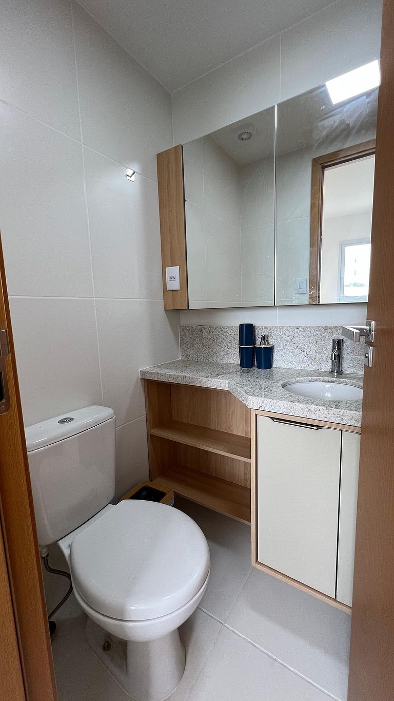 Apê Aconchegante com Ar Condicionado em Salvador