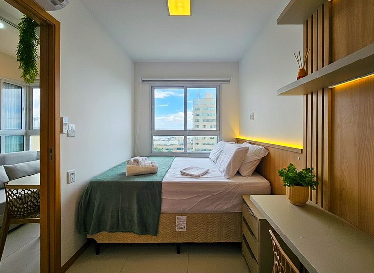 Apê Aconchegante com Ar Condicionado em Salvador