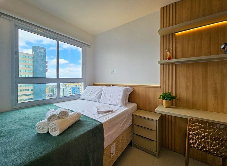 Apê Aconchegante com Ar Condicionado em Salvador