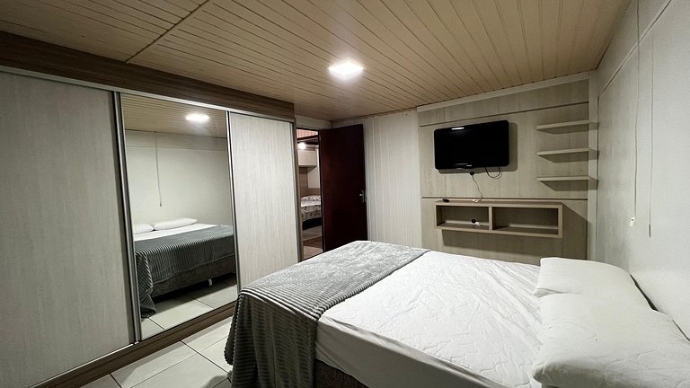 Casa Terrea 2 Quartos em Concordia com Ar